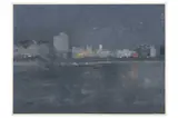 Untitled by Bernard Myers, oil on paper, offered Jul 2022