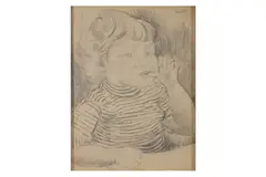 Untitled by Jacob Epstein, pencil, offered Jul 2022