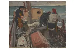 R.a. (1904-1966) by Edward Le Bas, oil on canvas, offered Jul 2022