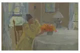 R.a. (1904-1966) by Edward Le Bas, oil on canvas, offered Jul 2022