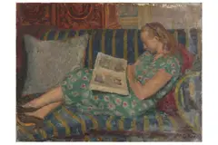 R.a. (1904-1966) by Edward Le Bas, oil on canvas, offered Jul 2022