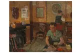 R.a. (1904-1966) by Edward Le Bas, oil on board, offered Jul 2022