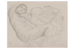 Untitled by Jacob Epstein, pencil, offered Jul 2022