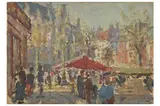 R.a. (1904-1966) by Edward Le Bas, oil on board, offered Jul 2022
