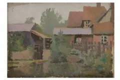 R.a. (1904-1966) by Edward Le Bas, oil on board, offered Jul 2022