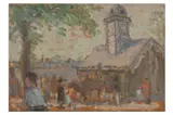 R.a. (1904-1966) by Edward Le Bas, oil on board, offered Jul 2022