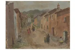 R.a. (1904-1966) by Edward Le Bas, oil on canvas, offered Jul 2022
