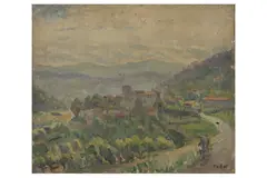 R.a. (1904-1966) by Edward Le Bas, oil on canvas, offered Jul 2022