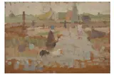 R.a. (1904-1966) by Edward Le Bas, oil on board, offered Jul 2022