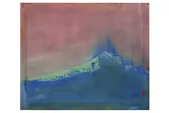 Untitled by Jeff Hoare, acrylic on canvas, offered Jul 2022