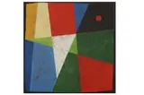 Untitled by Paul Rudall, 2003, oil and scratching, offered Jul 2022