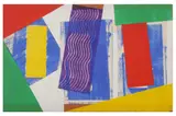 Untitled by Theodore Mendez, acrylic on board, offered Jul 2022