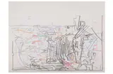 R.a. (1924-2005) by Eduardo Paolozzi, pencil and ink, offered Jul 2022