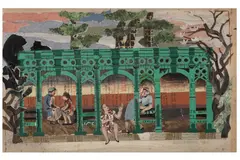 Untitled by Mary Adshead, watercolour, offered Jul 2022