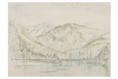 Untitled by Allen Freer, ink and watercolour, offered Jul 2022