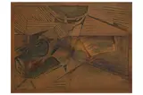 Untitled by Adrian Heath, linocut, offered Jul 2022