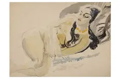 Untitled by Jacob Epstein, pencil, offered Jul 2022