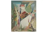 Untitled by Uberto Bonetti, oil on canvas, offered Jun 2022