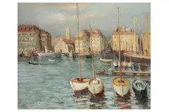 Untitled by Marcel Dyf, oil on canvas, offered Jun 2022