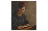 Untitled by Ernest Neuschul, oil on canvas, offered Jun 2022