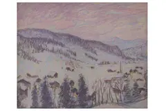Untitled by William Samuel Horton, pastel, offered Jun 2022