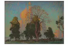 Untitled by William Samuel Horton, pastel, offered Jun 2022