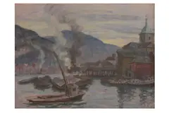 Untitled by William Samuel Horton, pastel, offered Jun 2022