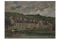 Untitled by Karl Daubigny, oil on panel, offered Jun 2022