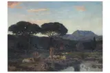 Untitled by Mile René Menard, oil on canvas, offered Jun 2022