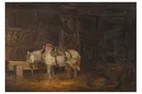 Untitled by George Morland, oil on board, offered Jun 2022
