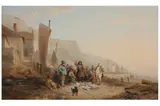 Untitled by Charles Hoguet, oil on canvas, offered Jun 2022