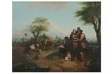Untitled by Eugène Le Poittevin, oil, offered Jun 2022