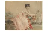 Untitled by Albert Ludovici Jnr, watercolour, offered Jun 2022