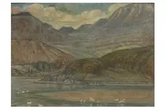 Untitled by Reginald Hallward, oil on canvas, offered Jun 2022