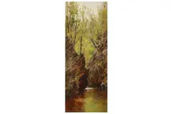 Untitled by Frederick John Widgery, oil on canvas, offered Jun 2022