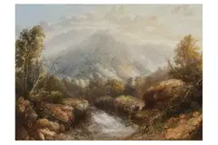 Untitled by Sidney Paget, oil on canvas, offered Jun 2022