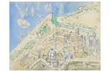 Untitled by Predrag-Peda Milosavljevic, watercolour and pencil, offered Jun 2022