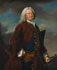 Portrait of Sir Watkin Williams-Wyn 3rd Baronet by Thomas Hudson, Oil on canvas, sold Mar 2020