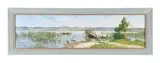 The edge of the lake by Johannes Boesen, Oil on canvas, offered Feb 2020