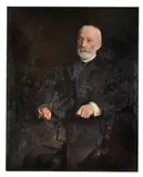 Portrait of Charles George Fothergill by Arthur Trevethin Nowell, Oil on canvas, sold Jan 2020