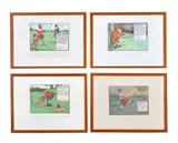 The Rules of Golf by Charles Exeter Devereux Crombie, Lithograph printed in colours, sold Dec 2019