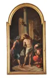 The flagellation of Christ at the column by Jean-Baptiste van Loo, Oil on canvas, sold Dec 2019