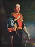 Portrait of Lt by John St Helier Lander, 1904, Oil on canvas, sold Dec 2019