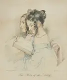 The sisters: Mrs Stourbridge and Mrs Wilmot-Bormley by George Hayter, Watercolour, offered Dec 2019