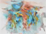 Untitled by Preeti Raja, Mixed media, offered Oct 2019