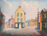 Rode Oil on canvas Signed lower right; titled on the stretcher verso 36 x 46cm (14 x 18 in.) by Walter James Steggles, Oil on canvas, sold Oct 2019