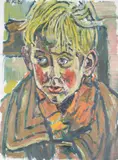 Portrait of David by John Bratby, Oil on canvas, offered Oct 2019