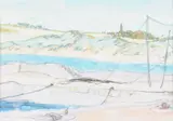 Near Cruden Bay by William George Gillies, Watercolour and pencil, offered Oct 2019