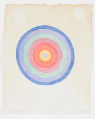 Untitled by David Austen, Gouache on Indian handmade paper, offered Oct 2019