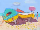 Sicily Gouache Signed, inscribed and dated October 96 lower right 28 x 38cm (11 x 14¾ in.) by Leon Morrocco, Gouache, sold Oct 2019